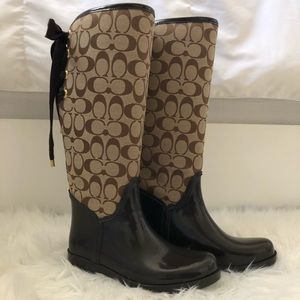 Coach Tristee Rain Boots